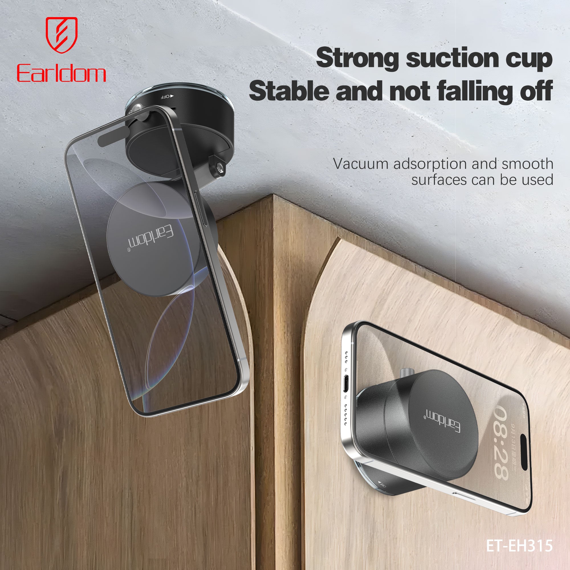 Earldom Magnetic Suction Cup Mobile Phone Stand Earldom Magnetic Suction Cup Mobile Phone Stand